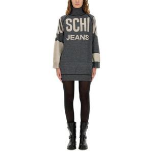 모스키노 미디 원피스 04808212 2509 GREY