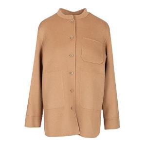 에스 막스마라  Costanza 코스탄자 버진울 여성 자켓 FW25 2529046031600700033 6183566 Beige