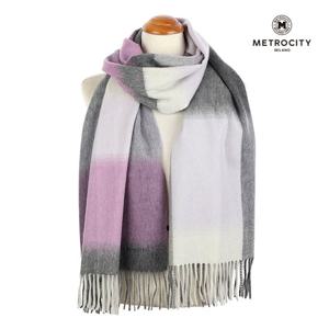 [메트로시티] 샹그리아 숄 캐시미어100 머플러 MMFC-4308