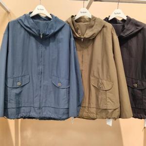 라티움 HC34 팔 품편한 밑단스트링  반후드 가을점퍼 T2533jp03