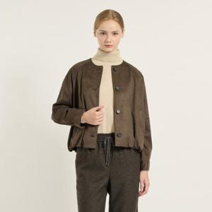 [비씨비지]스웨이드 밴딩 자켓 B5D9J112