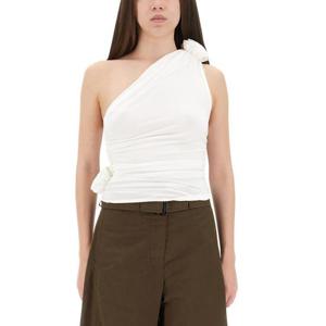 마그다뷰트림 반팔 티셔츠 241423 CREAM WHITE