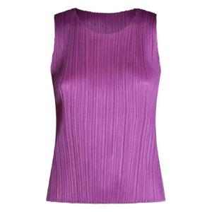 25 FW 이세이미야케 플리츠 민소매 탑 PP58JK12180 TP443094583