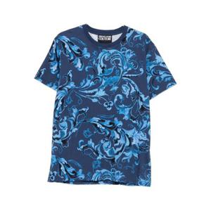 베르사체 반팔 티셔츠 79GAH6S0JS515 204 Blue