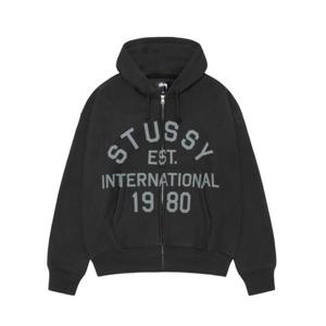 스투시 후드 티셔츠 118597 0001 Black