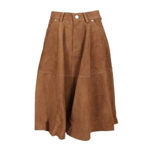 아미   미디스커트 FW25 H25FSK437 LH0059216H25 6215450 Brown