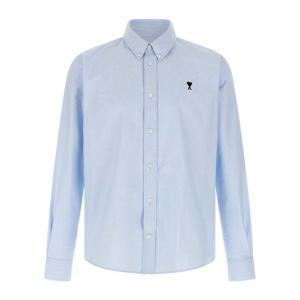 아미 아미 드 쾨흐 로고 자수 옥스포드 셔츠 HSH763CO0031 450