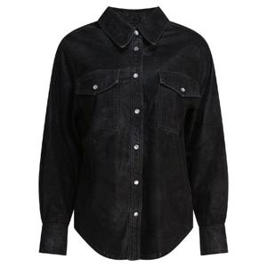 이자벨마랑 에뚜왈   긴팔 셔츠 FW25 25ACH0240FAC3B01E01BK 5878376 Black