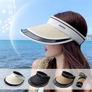 돌돌이 렌즈 라탄 썬캡 USM128 여성용