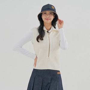 [테일러메이드]여성 메이크 핏 베스트 스웨터 TWSVM7121