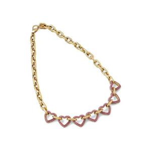 25 FW 게스 크리스털 장식 네크리스 JUBN05001JW TP443381099