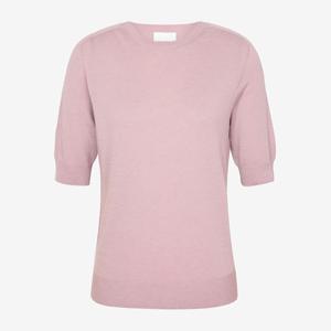 [세컨스킨]3D 니트 베이직 반팔 풀오버_ST6100