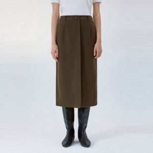 [리스트]단추 포인트 라인 스커트(TWWSKO82010)