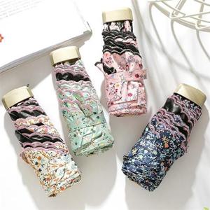 초경량 카페 플로라 UV 미니 우산 6K 양산