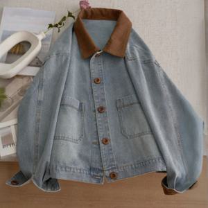 [에이시크]브리엘 코듀로이 데님 자켓 C25CJK900