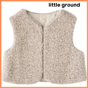 [리틀그라운드8] 룰라비(75C12-222-01)윈터뽀글이베스트 아동여아 상의 조끼 아우터 데일리 선물 코디룩