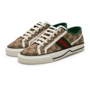 [꼬르소밀라노]구찌 여성 GG 테니스 베이지 스니커즈 606110 HVK20 9766