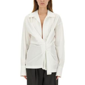 드리스 반 노튼 블라우스 셔츠 010781 2240001 WHITE