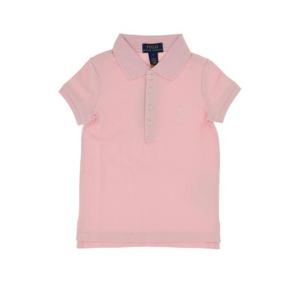 폴로 랄프로렌 키즈 연핑크 반팔 폴로 312573242 011