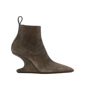 릭오웬스   앵클 부츠 FW25 RO02E4879LCSIEC106 6584091 Brown