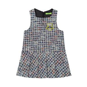 [티파니(정상)]트위드 주름 OP(T45KBO010)