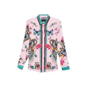 25 FW 베르사체진스꾸뛰르 플로럴 프린트 셔츠 79HAL2P1NS728 TP443626606