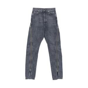 25 FW 릭오웬스 볼란 바나나 지퍼 디테일 진 DU02E7363DGY TP443788496