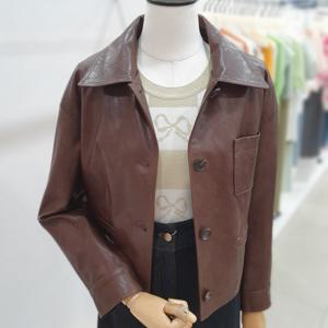 [잇미샤]페이크 레더 자켓 ITP9YJK890