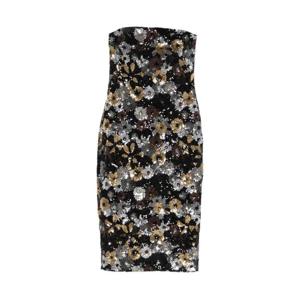 막스마라 시퀸 장식 플로럴 프린트 미디 드레스 2526226044