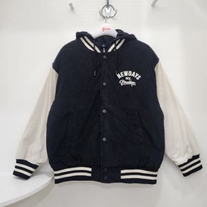 [소이]코듀로이  바시티 패딩 점퍼 25W0103