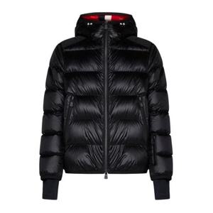 25 FW 몽클레어 그레노블 지퍼업 롱슬리브 후드 패딩 블랙 1A0005953071