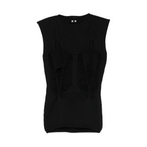 25 FW 릭오웬스 디스트레스드 이펙트 탱크 탑 RO02E4664KW TP443769939