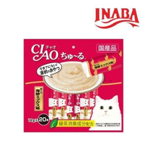 이나바 챠오츄르 참치n해산물 믹스 20개입 SC-127 고양이간식 고양이사료 고양이용품 고양이영양 고양이건강 고양이영화 고양이장난감 고양이미용