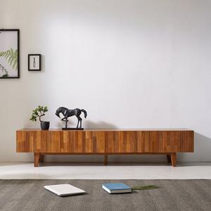 퍼스웰 그린 2000 템바보드 멀바우원목 LPM 거실장 TV장(GB_017)