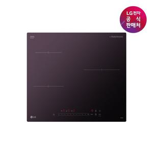 [LG전자공식판매처] LG 디오스 인덕션 전기레인지 BEI3QMBLOE (빌트인전용, 3버너)