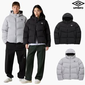 [엄브로] 액티브 플라이트 구스 후드 숏 다운 자켓 UQ423SDJN1