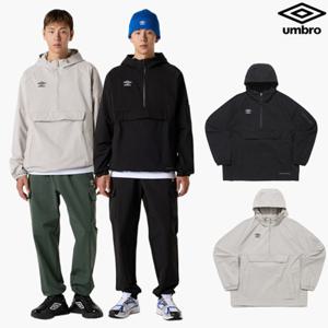 [엄브로] 폴라 스트레치 기모 포켓 후드형 아노락 UQ421SWTO1