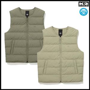 K2 가을 행사 GMU24681US 남성 다운조끼 내추럴 U넥 동절 베스트