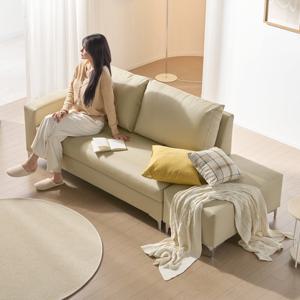 [서광퍼니처] 젠 가죽3인용 air라텍스 한팔 양팔형 소파