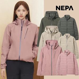 네파 여성 간절기 기능성 고어텍스 구스다운 바람막이 경량패딩 7L60502