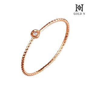 골드앤 14K 스트링 써클 반지 RG