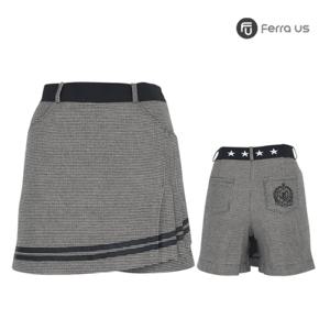 [엣지애]페라어스 여성 스판 체크 골프 치마반바지 APBU8132W0