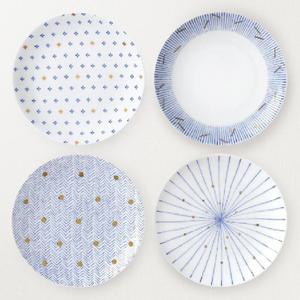 므아레 접시세트 4p