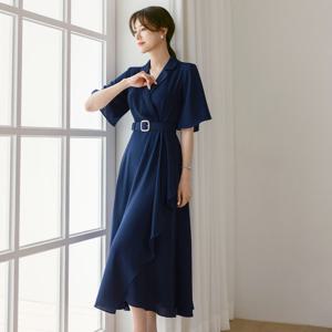 [시크라인] 에리나 드레이프 원피스