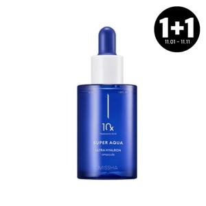 [1+ 1][미샤] 수퍼아쿠아 울트라 히알론 앰플 47ml