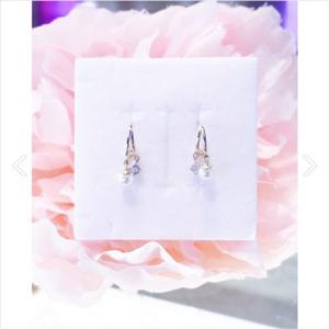 미니골드 14K 펄트윈 링 귀걸이 EETM4482