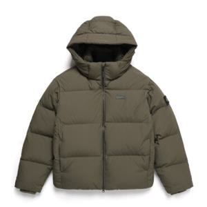 내셔널지오그래픽 N244UDW851 카이만 숏기장구스 후디다운 MOCHA