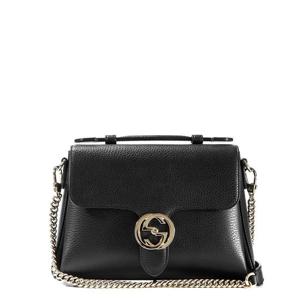 [구찌] 25SS (510302 CAO0G 1000) 여성 인터로킹 GG 체인 스몰 숄더백