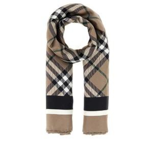 BURBERRY Embroidered silk foulard 8116923 C1167