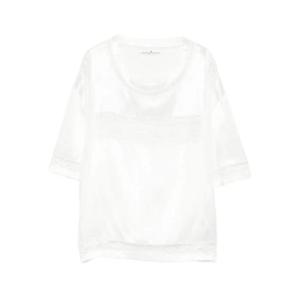 25 FW 에르마노설비노 레이스 트리밍 실크 탑 D462L747XJT TP441601260